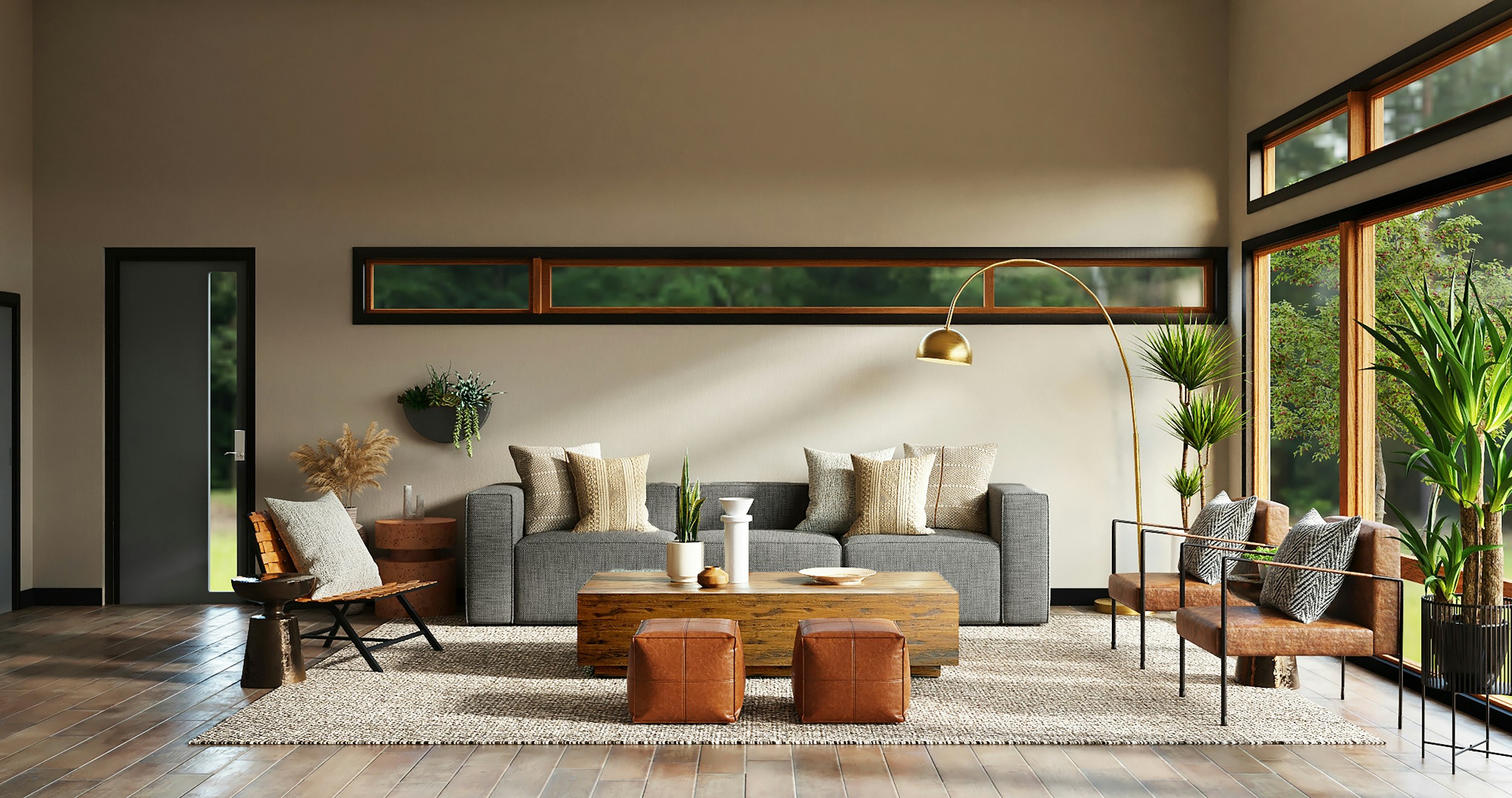 Illustrative luxury home stock photography